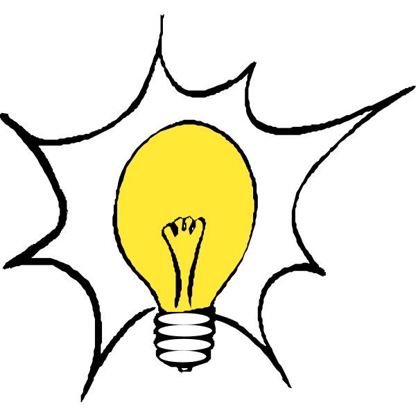 SVG Light bulb 3
