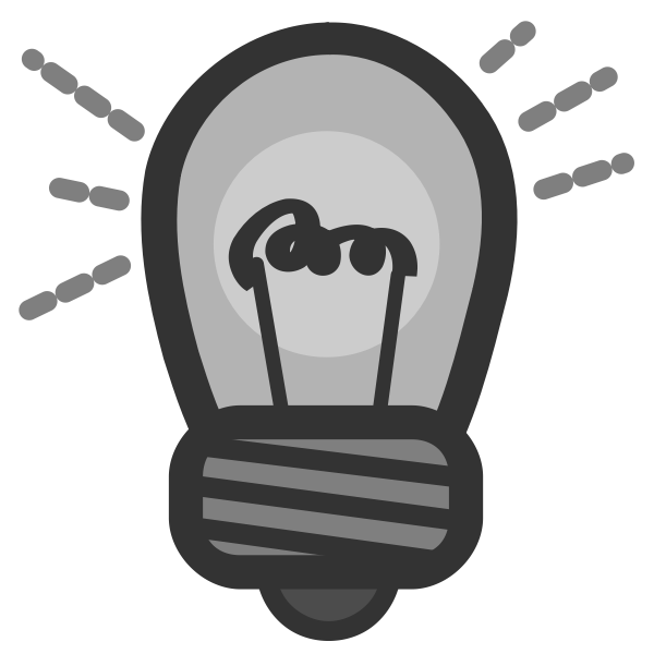SVG Light bulb icon-1572774533