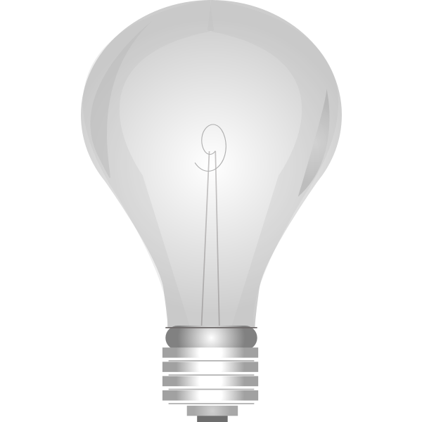 SVG Light bulb off