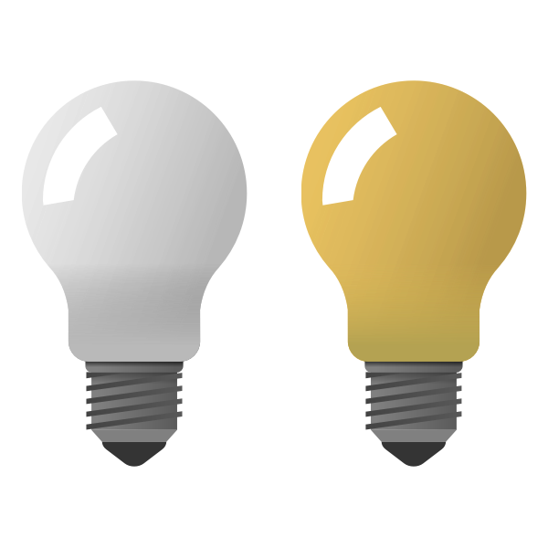 SVG Light Bulbs