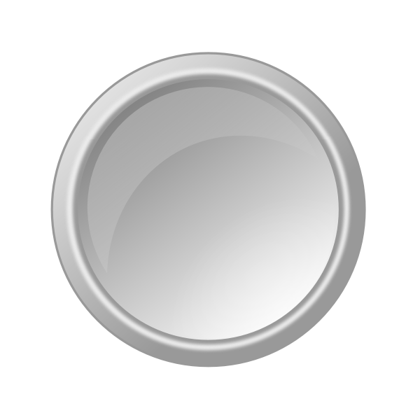 SVG Light gray button vector image