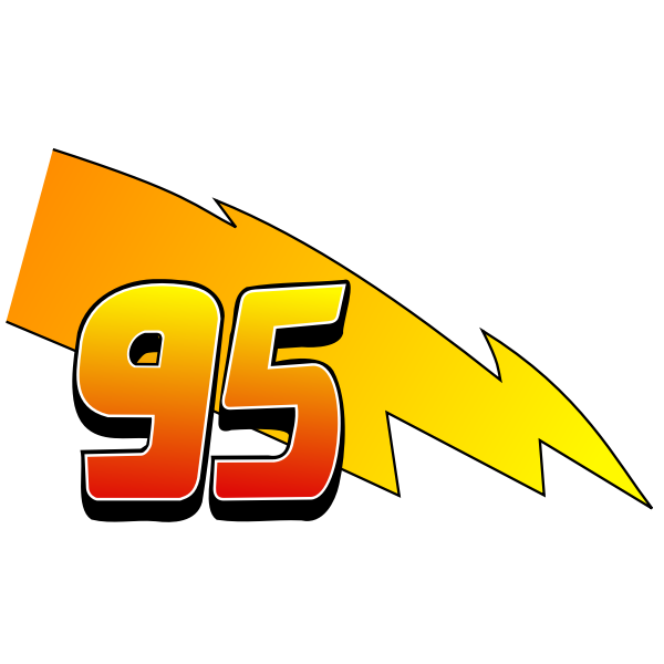 SVG Lighting 95 vector image