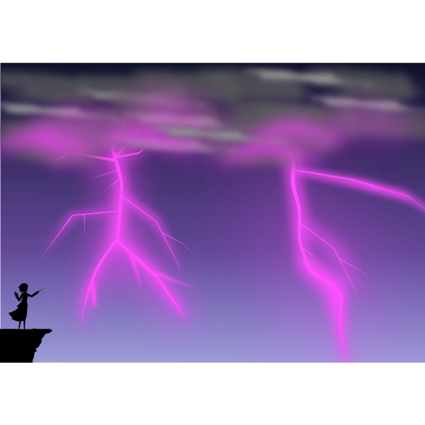 SVG Lightning weather