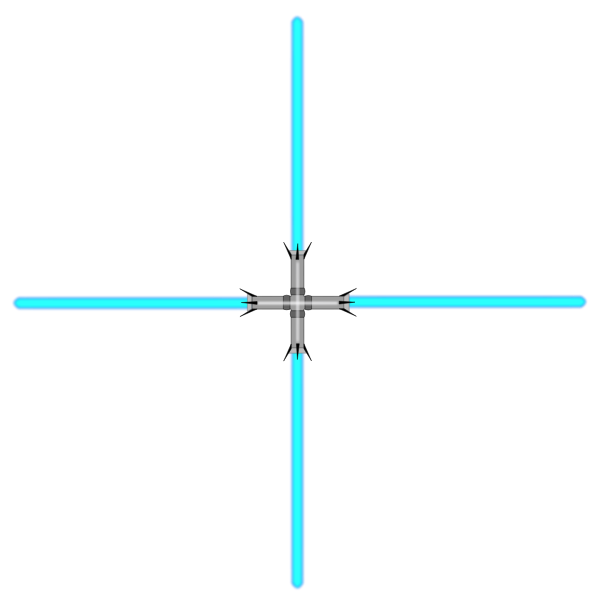 SVG LightSaber Quad