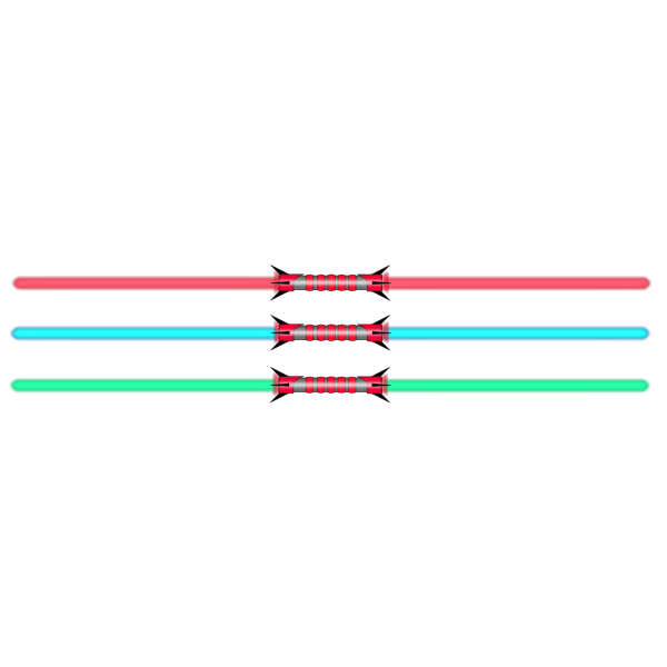SVG Lightsaber selection vector image
