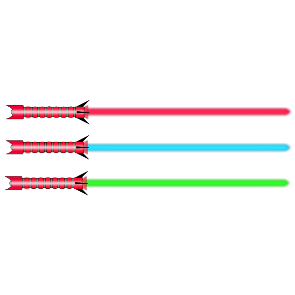 SVG Lightsaber single vector image