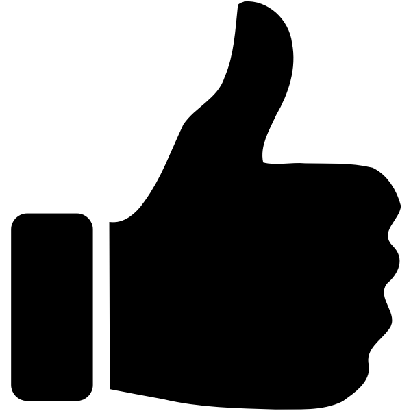 SVG Like silhouette