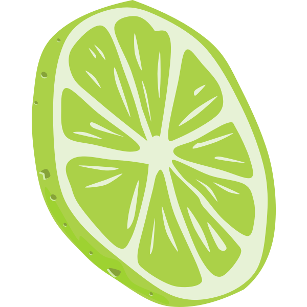 SVG Lime vector drawing
