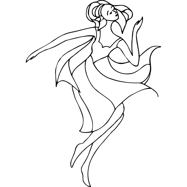 SVG Line drawing performer