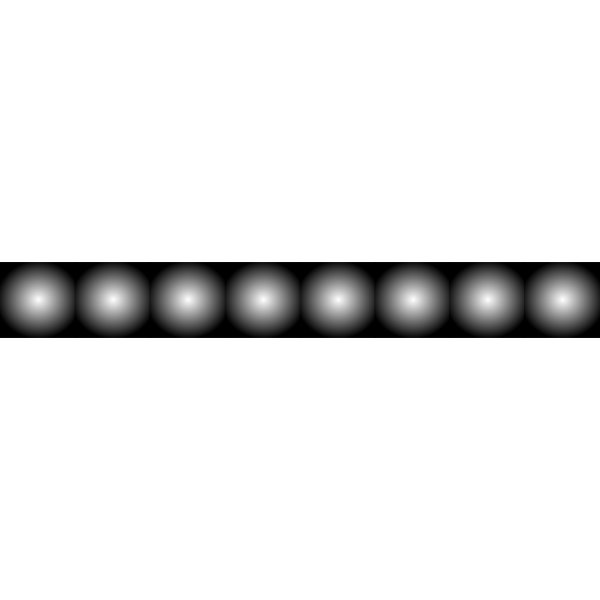 SVG Line of Lights