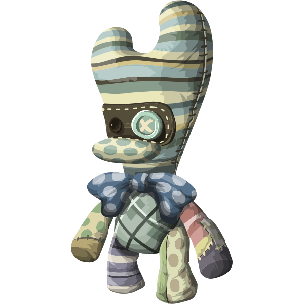 SVG Linen toy
