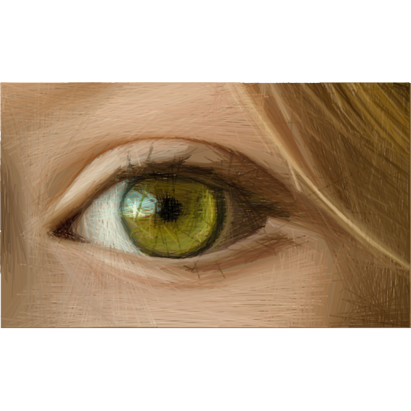 SVG Lines Eye