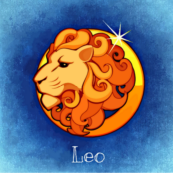 SVG Lion drawing image