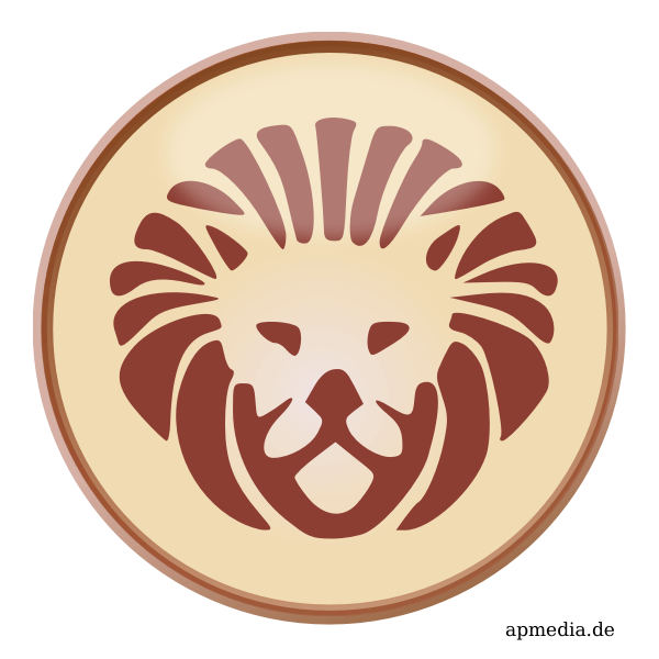 SVG Lion sign
