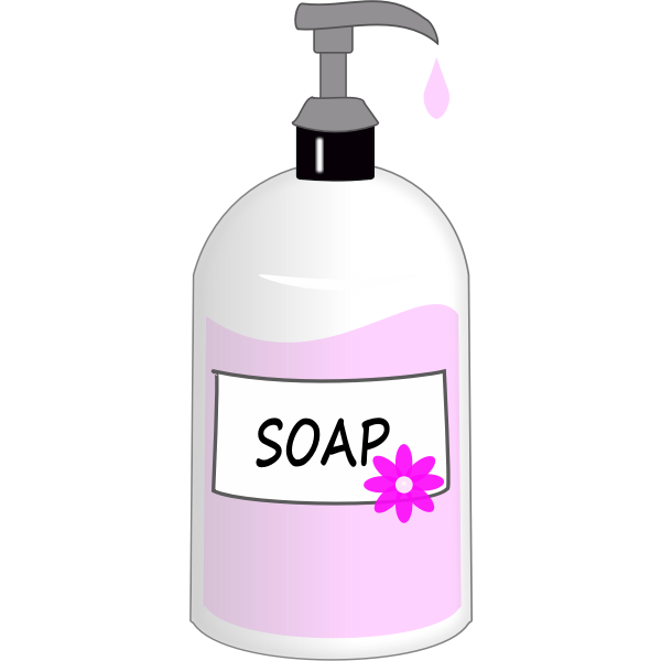 SVG Liquid Soap Vector Clip Art