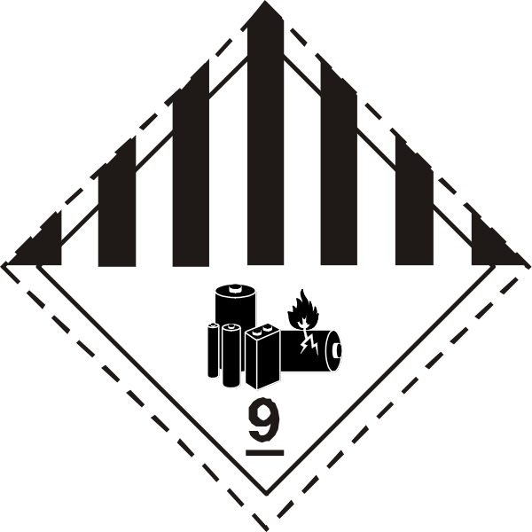SVG Lithium ion batteries symbol