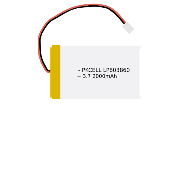 SVG Lithium ion battery 2000 mAh