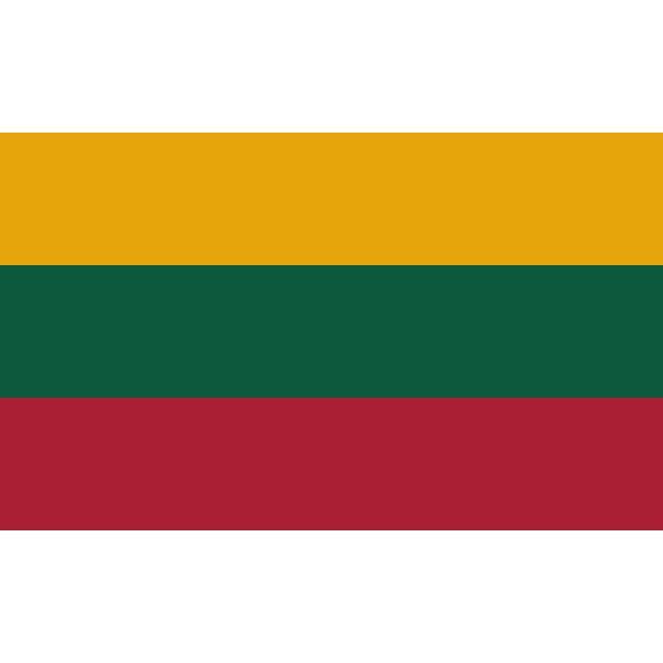 SVG Lithuanian Flag