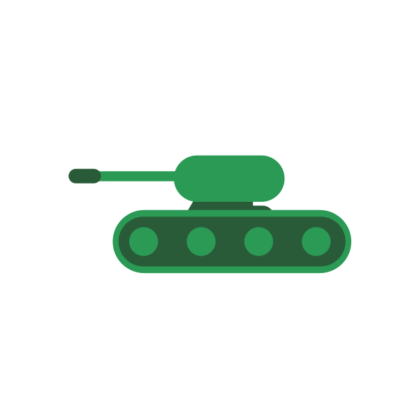SVG Little green tank