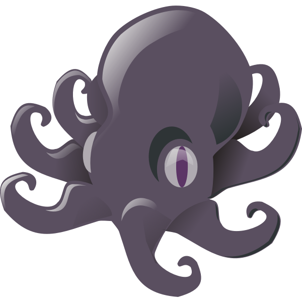 SVG Little octopus