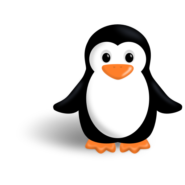 SVG Little penguin
