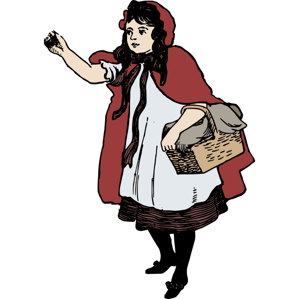 SVG Little Red Riding Hood