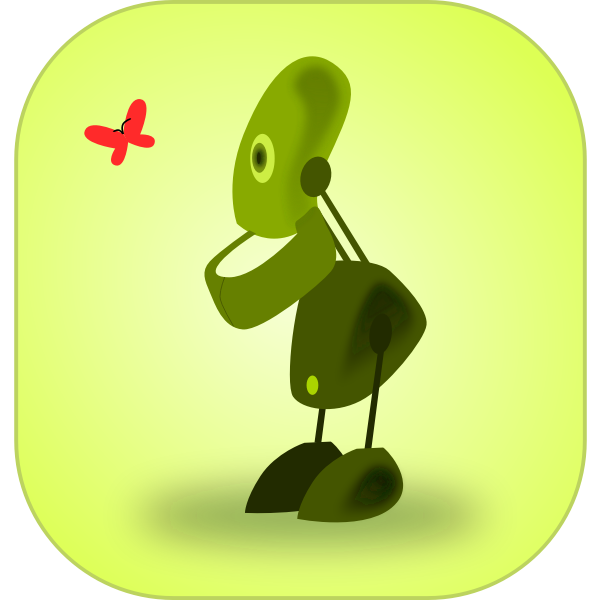 SVG little Robot
