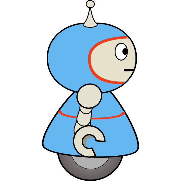 SVG Little robot