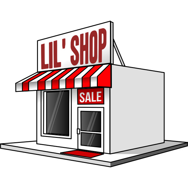 SVG Little Store Front
