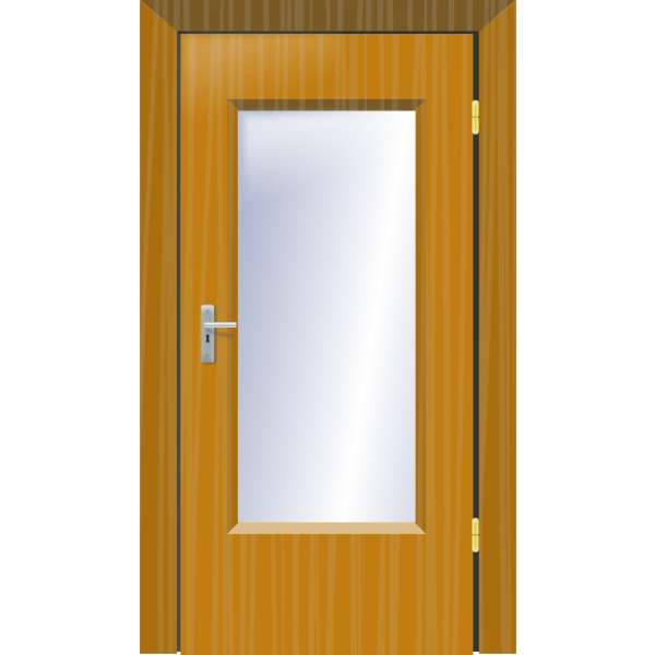 SVG Living room door