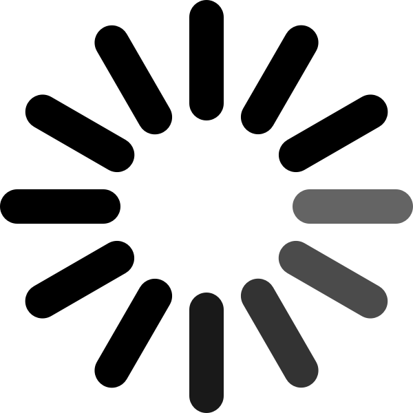 SVG Loading icon with fade