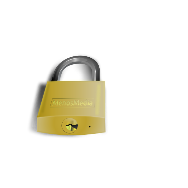 SVG Lock image
