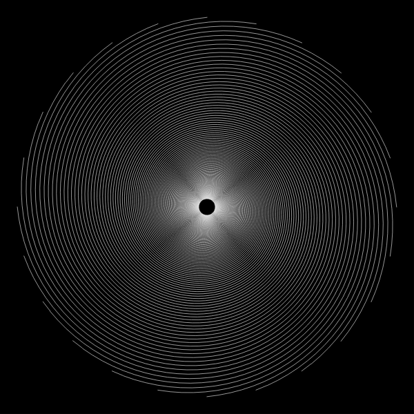 SVG Logarithmic spiral