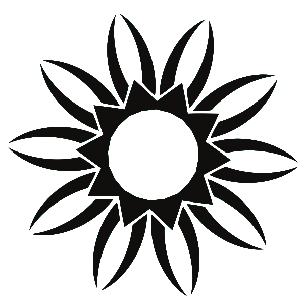 SVG Logo shape silhouette