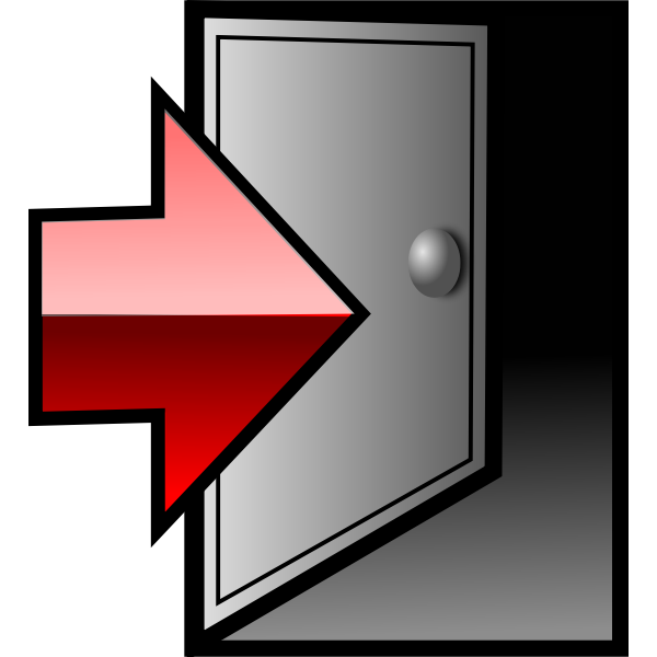 SVG Logoff Icon