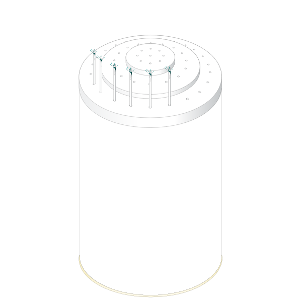 SVG lollipops dispenser