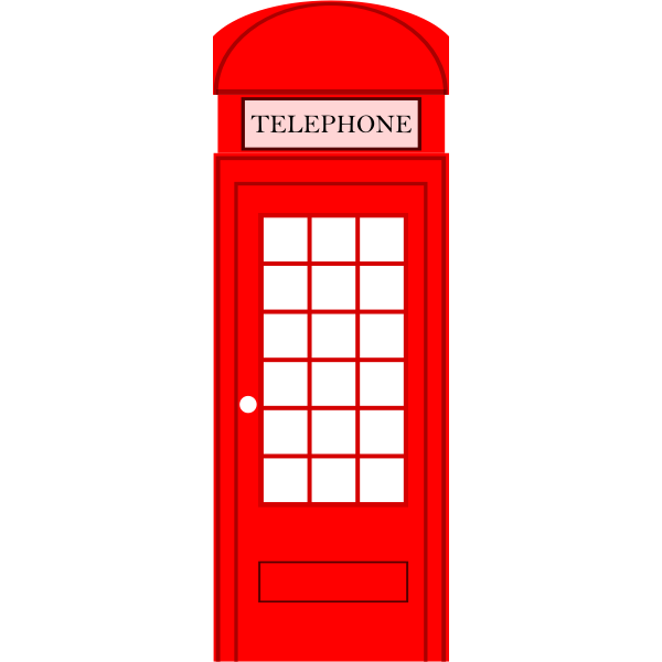 SVG London Phonebooth
