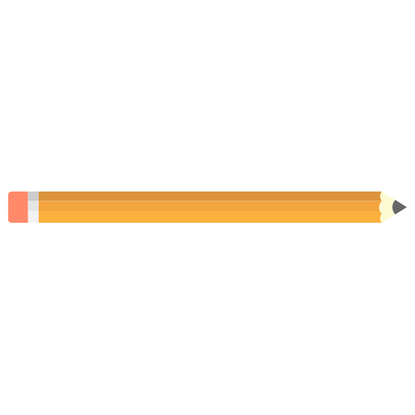 SVG Long pencil