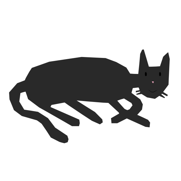SVG Look Back Cat refixed