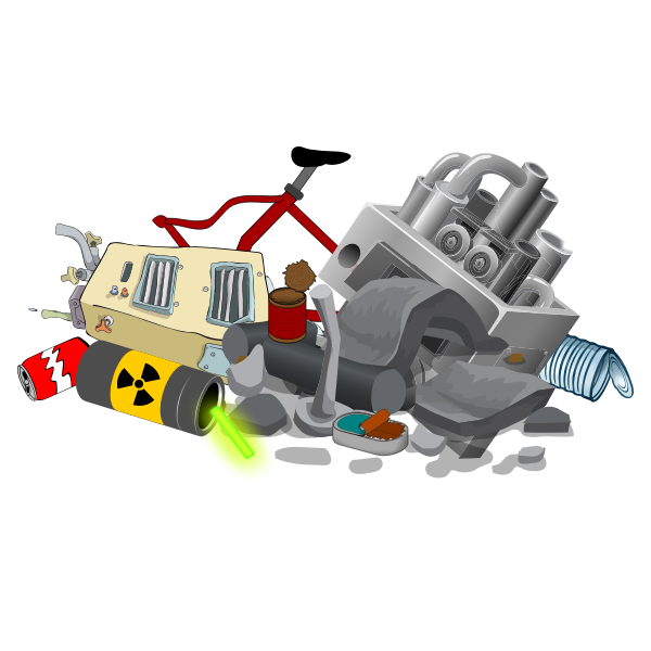 SVG Lost radiation source in scrapmetal