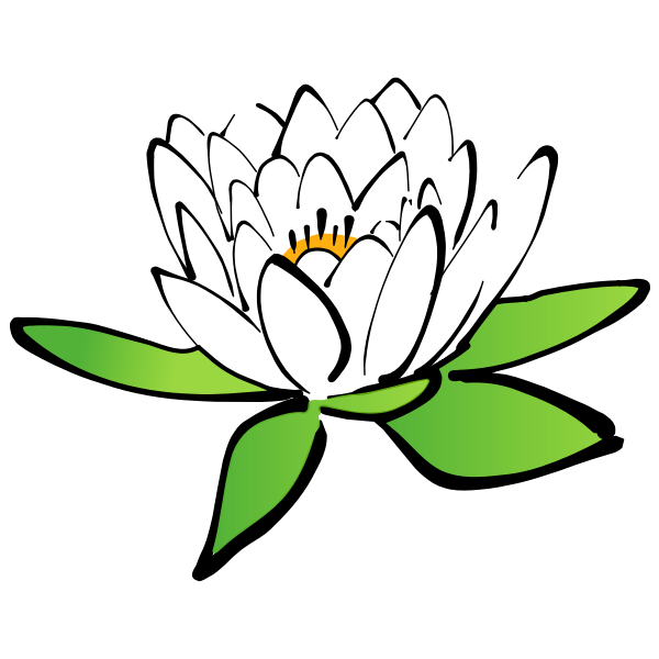 SVG Lotus flower image