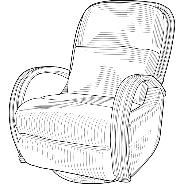 SVG Lounge Chair