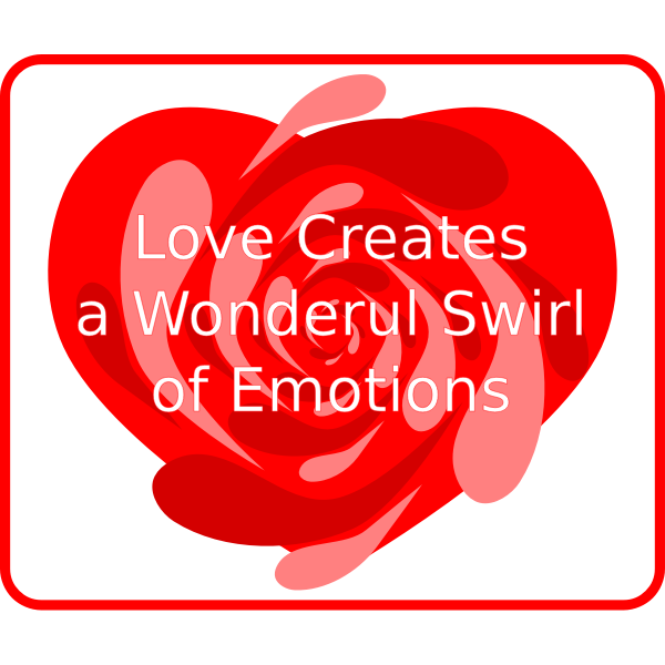 SVG Love a Swirl of Emotions
