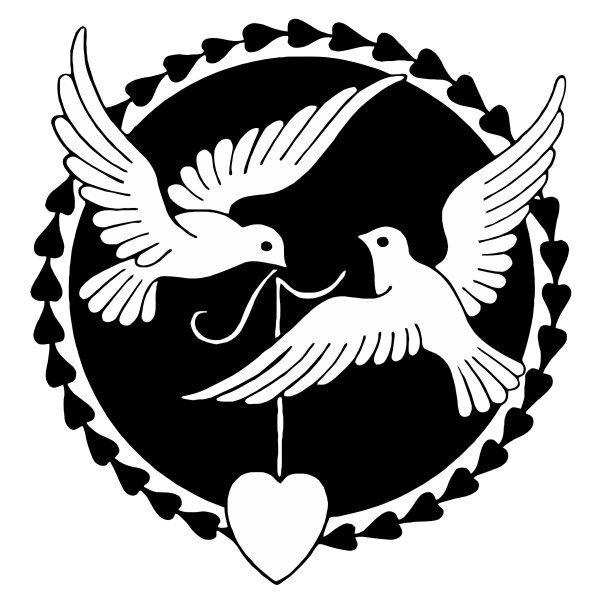 SVG Love doves