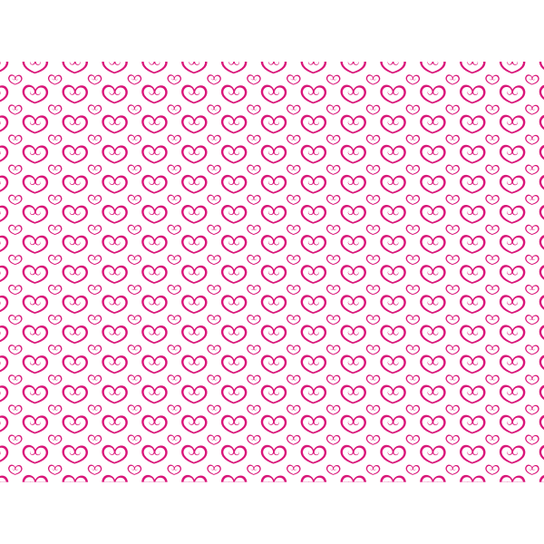 SVG Love hearts pattern