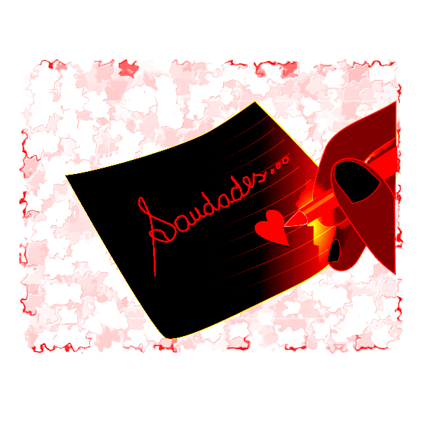 SVG Love letter vector image
