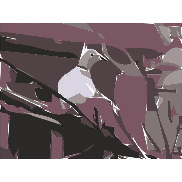 SVG Lovey the Dove Pigeon