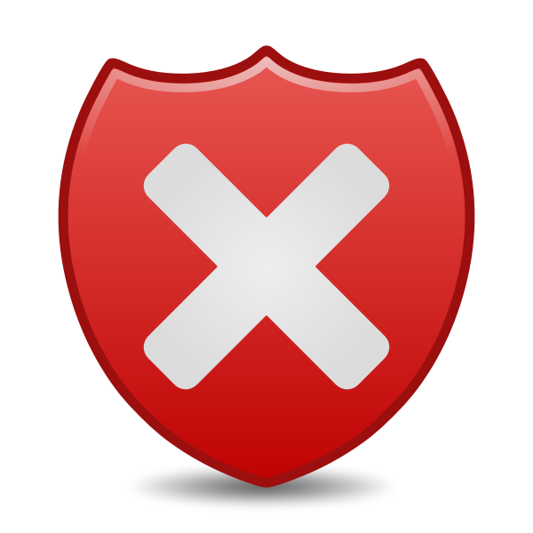 SVG Low security icon