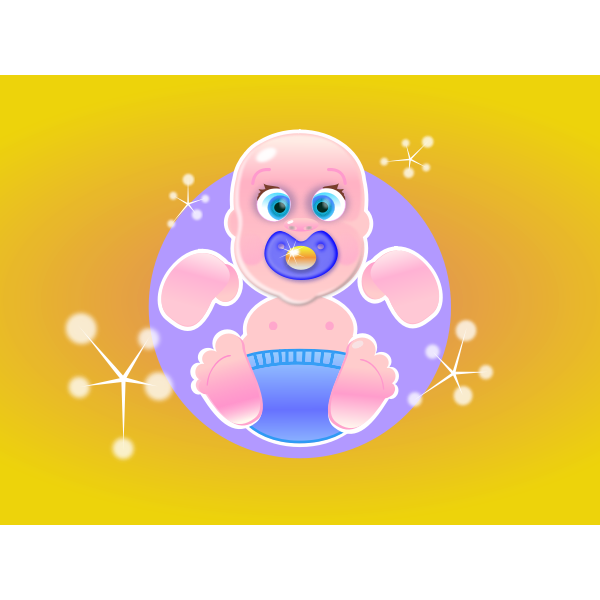 SVG Lucky Baby