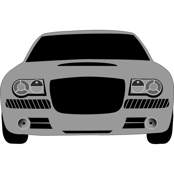SVG Luxury car vector image